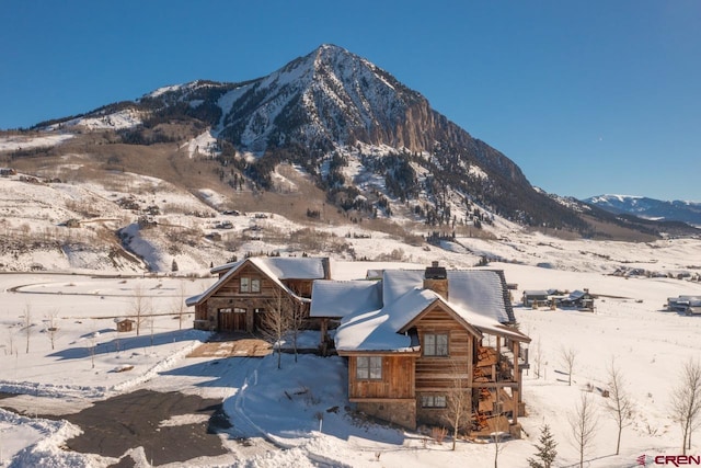 426 Saddle Ridge Ranch Rd, Crested Butte, CO 81224 - view of mountain background