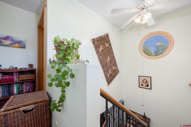 3515 Bennett St, Durango, CO 81301 - corridor featuring an upstairs landing