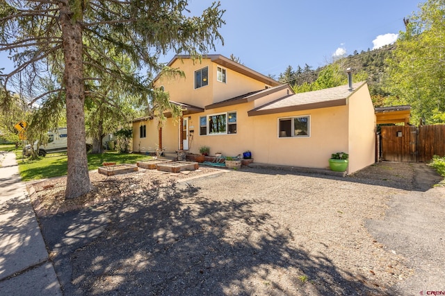 3515 Bennett St, Durango, CO 81301 - view of front facade with stucco siding