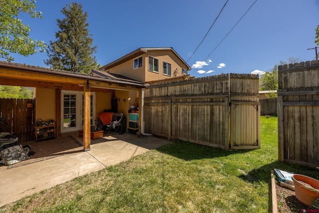 3515 Bennett St, Durango, CO 81301 - view of yard featuring a patio area