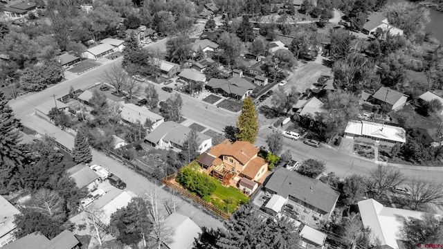 3515 Bennett St, Durango, CO 81301 - aerial perspective of suburban area