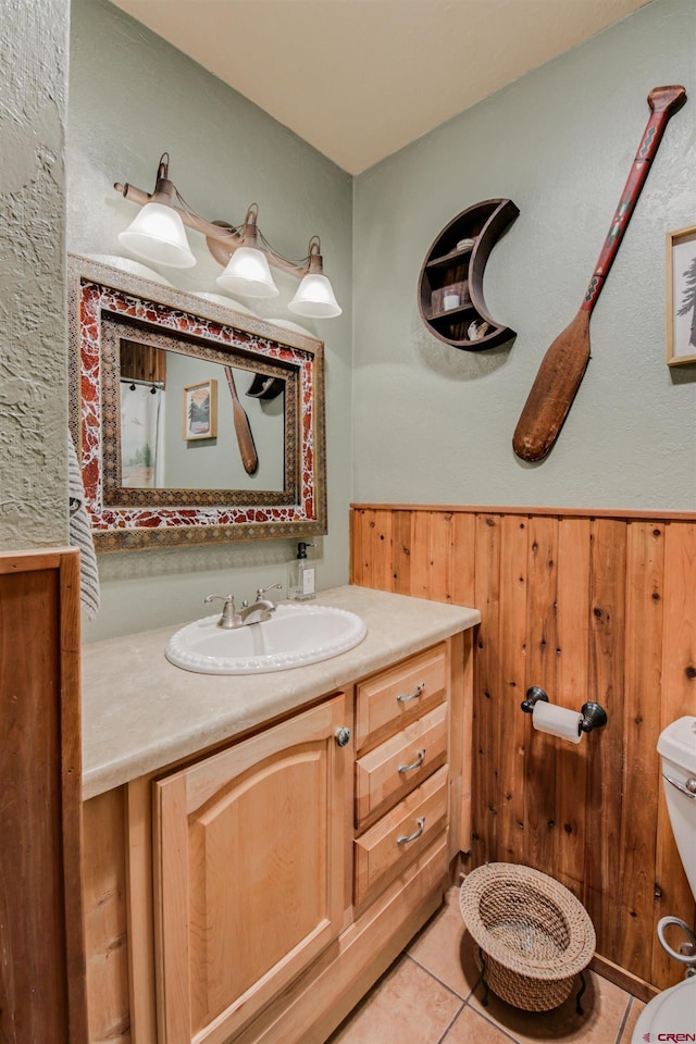 399 E Schroder Dr, Bayfield, CO 81122 - bathroom featuring tile patterned floors, vanity, and toilet