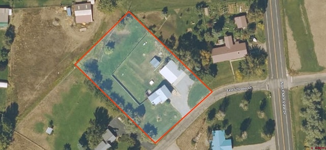 399 E Schroder Dr, Bayfield, CO 81122 - map / location featuring property boundaries highlighted