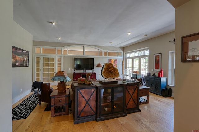575 County Rd 253, Durango, CO 81301 - living room with wood-type flooring and baseboards