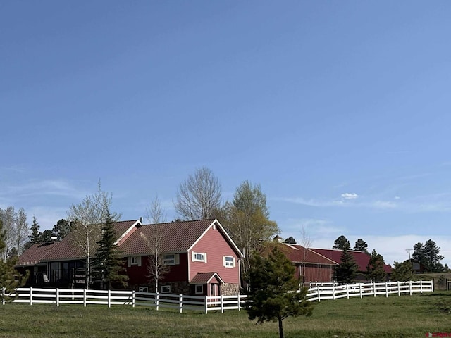 541 Perry Dr, Pagosa Springs, CO 81147 - view of yard