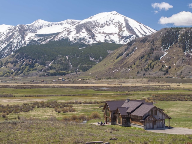 6 Moon Ridge Ln, Crested Butte, CO 81224 - mountain view with rural landscape