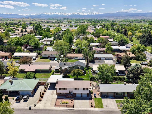 2020 Essex St, Montrose, CO 81401 - aerial view of residential area featuring mountains