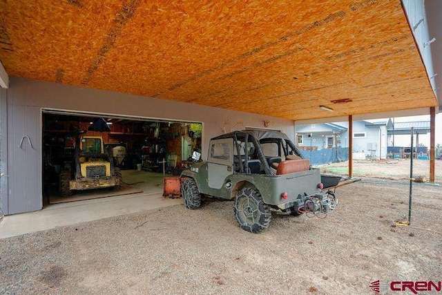 538 Rugby Mines Rd, Walsenburg, CO 81089 - view of garage