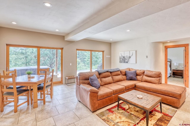 520B Whispering Wood Dr, Pagosa Springs, CO 81147 - living room featuring recessed lighting and baseboards