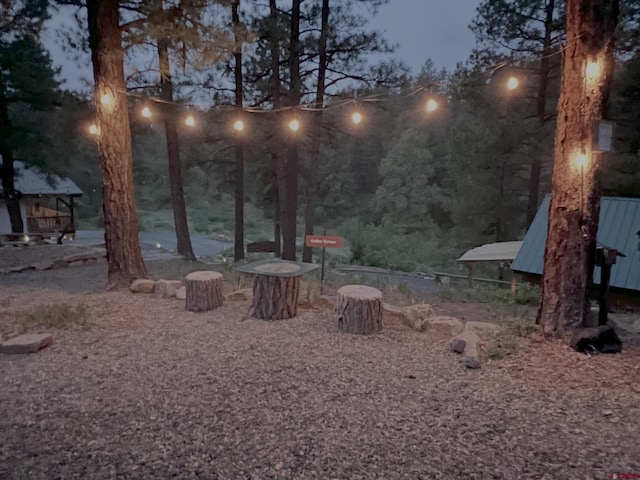 520B Whispering Wood Dr, Pagosa Springs, CO 81147 - view of yard