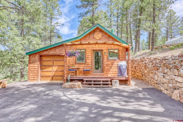 520B Whispering Wood Dr, Pagosa Springs, CO 81147 - view of garage