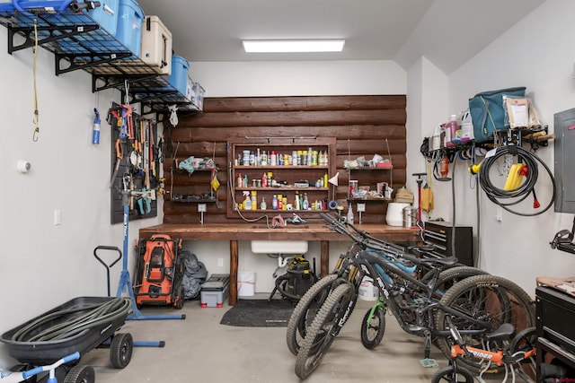 156 Zeligman St, Crested Butte, CO 81224 - garage with a workshop area