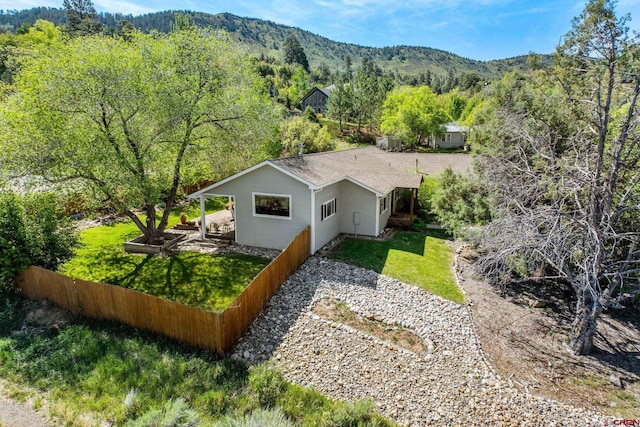 125 Ball Ln, Durango, CO 81301 - view from above of property featuring mountains and a forest