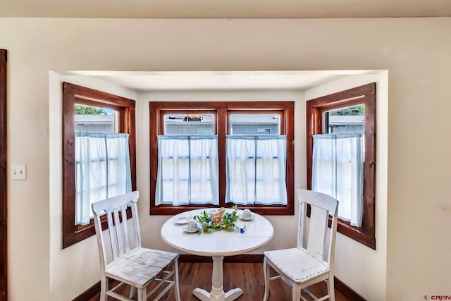 175 NW 4th St, Cedaredge, CO 81413 - dining area featuring healthy amount of natural light and baseboards