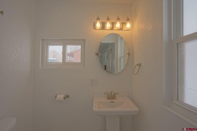 511 E Garland St, La Veta, CO 81055 - bathroom featuring toilet