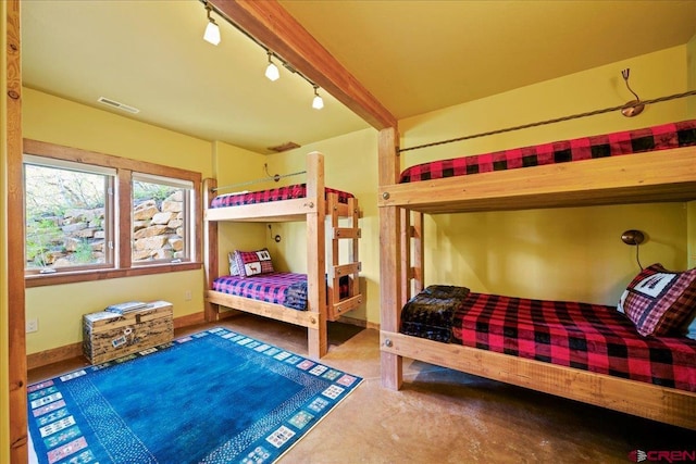 178 Valley View Rd, Ridgway, CO 81432 - bedroom featuring track lighting and baseboards