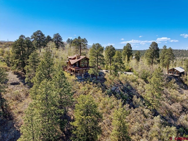 178 Valley View Rd, Ridgway, CO 81432 - view of subject property with a forest