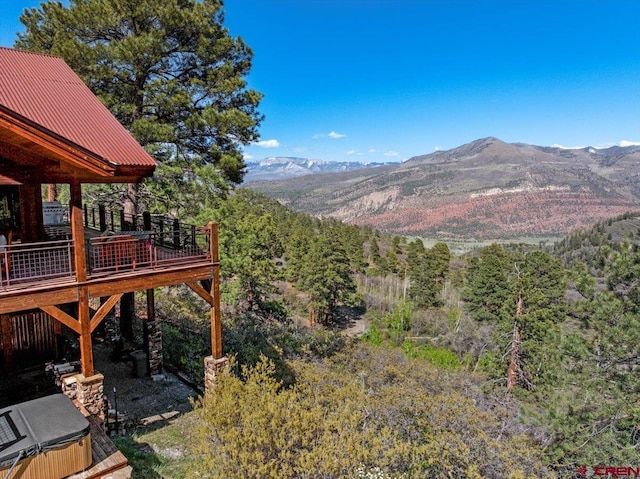 178 Valley View Rd, Ridgway, CO 81432 - mountain view featuring a forest