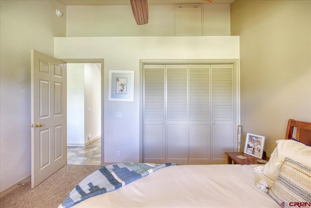 49 Sugarloaf Dr, Pagosa Springs, CO 81147 - carpeted bedroom featuring a closet