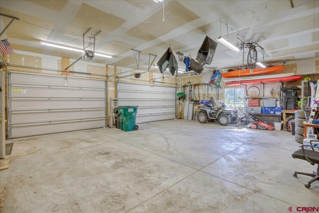 49 Sugarloaf Dr, Pagosa Springs, CO 81147 - garage featuring a garage door opener