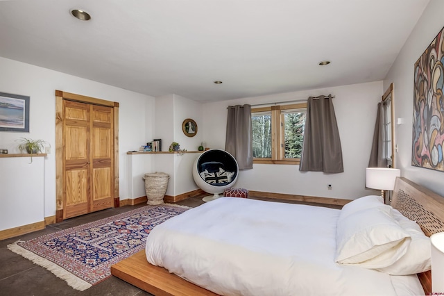 190 Teocalli Rd, Crested Butte, CO 81224 - bedroom featuring baseboards and recessed lighting