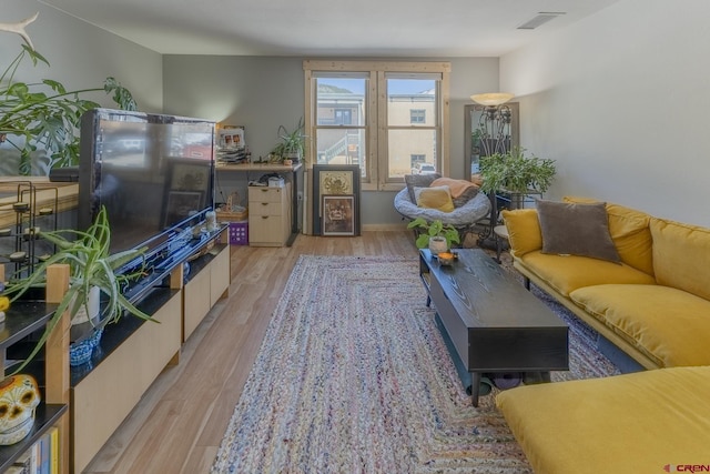 503 Red Lady Ave Unit 103, Crested Butte, CO 81224 - living area with light wood-type flooring