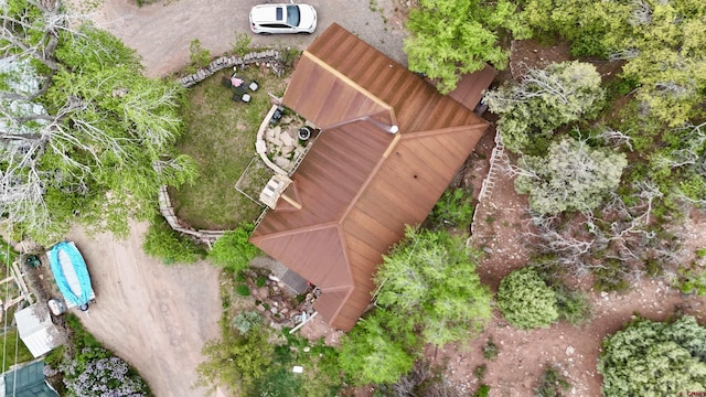 51 Blake St, Placerville, CO 81430 - aerial overview of property's location