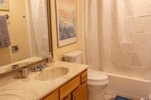 51 Blake St, Placerville, CO 81430 - full bath featuring toilet, vanity, and shower / bathtub combination with curtain