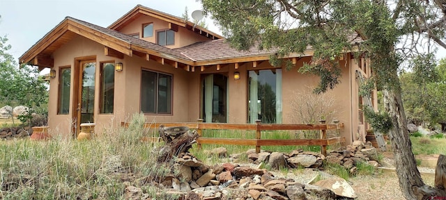 12912 3100th Rd, Hotchkiss, CO 81419 - rear view of house featuring stucco siding