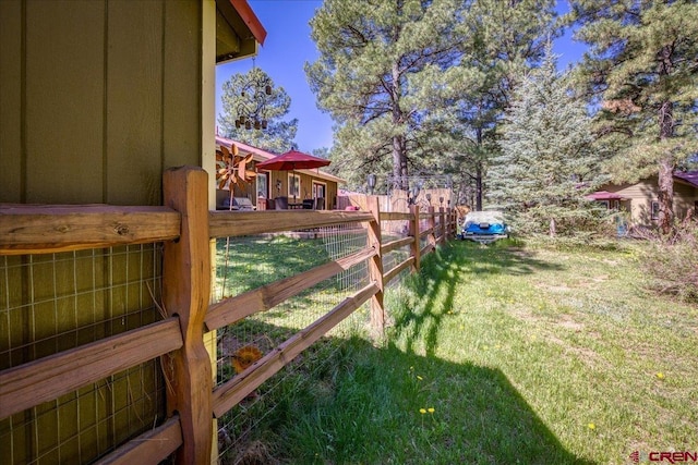 43 W Radiant Ct, Pagosa Springs, CO 81147 - view of yard