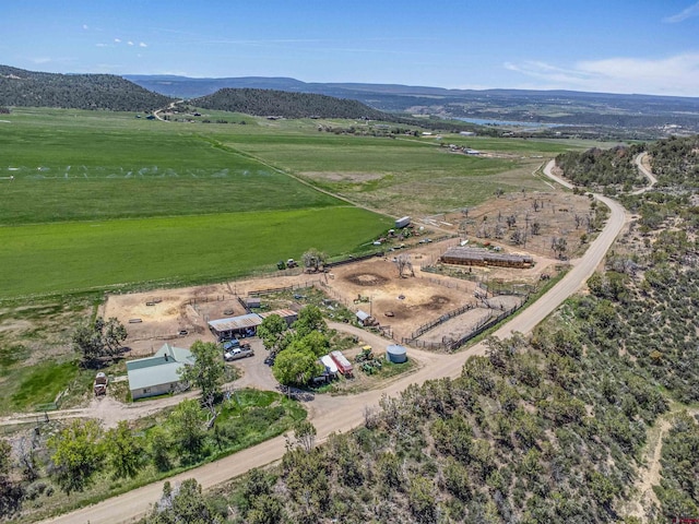 42254 Piburn Flats Rd, Crawford, CO 81415 - overview of rural landscape with a mountain backdrop
