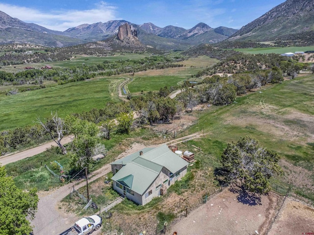 42254 Piburn Flats Rd, Crawford, CO 81415 - aerial view of sparsely populated area featuring mountains