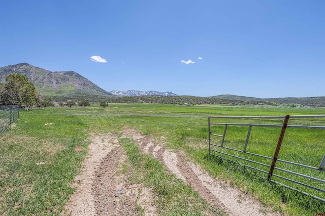 42254 Piburn Flats Rd, Crawford, CO 81415 - mountain view with rural landscape and a pastoral area