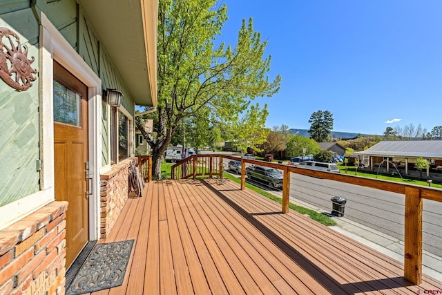 2503 Borrego Dr, Durango, CO 81301 - view of deck