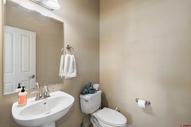 236 Sierra Vista St, Durango, CO 81301 - half bath with a sink and toilet