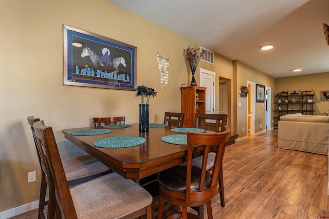 1607 S Taylor Cir, Bayfield, CO 81122 - dining area featuring wood finished floors and baseboards