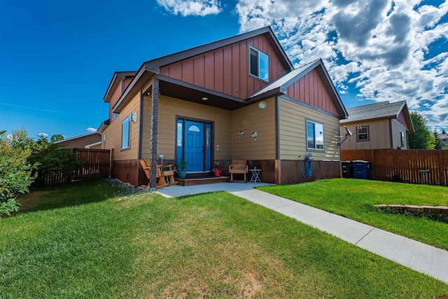 1607 S Taylor Cir, Bayfield, CO 81122 - rear view of property featuring board and batten siding
