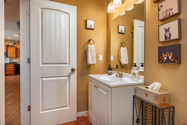 1607 S Taylor Cir, Bayfield, CO 81122 - bathroom with vanity and baseboards