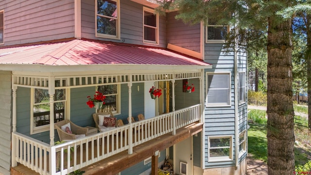 959 Sierra Dr, Durango, CO 81301 - entrance to property featuring metal roof