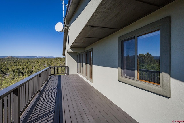 41 Ridge Pl, Durango, CO 81301 - view of wooden deck