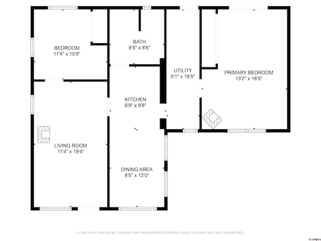 1246 Meeker St, Delta, CO 81416 - property floor plan