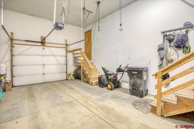 165 Twin Creek Cir, Pagosa Springs, CO 81147 - garage featuring a garage door opener