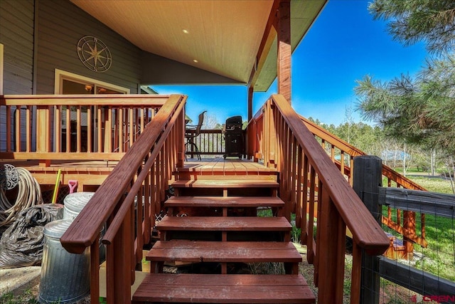165 Twin Creek Cir, Pagosa Springs, CO 81147 - deck featuring stairs