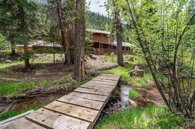 37 Verde Ln, Durango, CO 81301 - view of yard with a view of trees