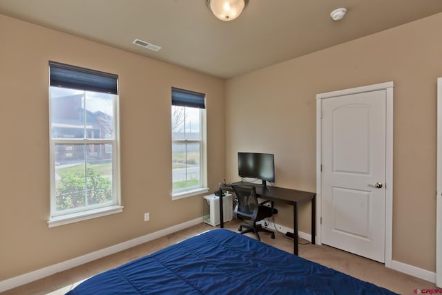 2488 Josefine Ln, Grand Junction, CO 81505 - bedroom with baseboards, carpet floors, and a desk