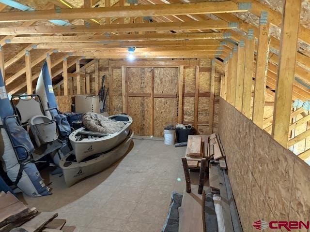 250 Pashuta Dr, Gunnison, CO 81230 - view of unfinished attic