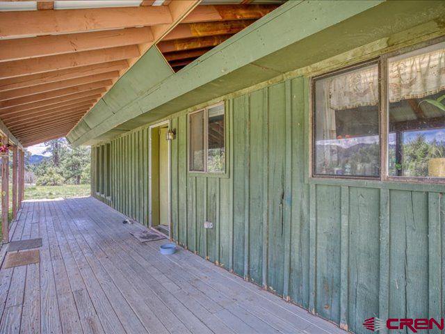 157 S Primrose Ridge Pl, Pagosa Springs, CO 81147 - view of wooden terrace