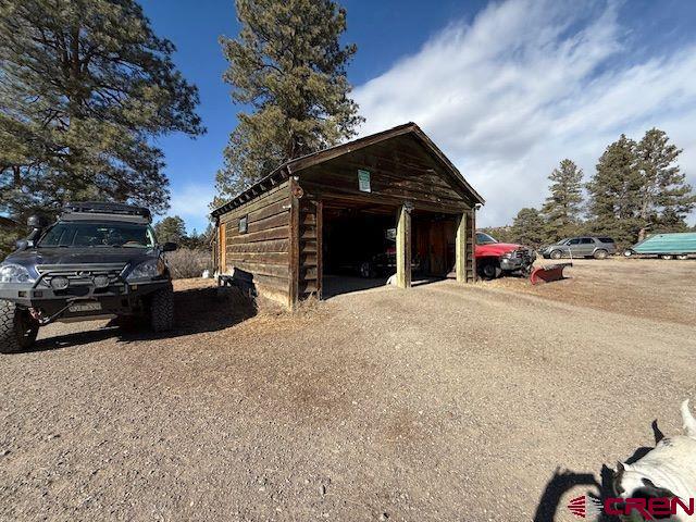 157 S Primrose Ridge Pl, Pagosa Springs, CO 81147 - view of detached garage