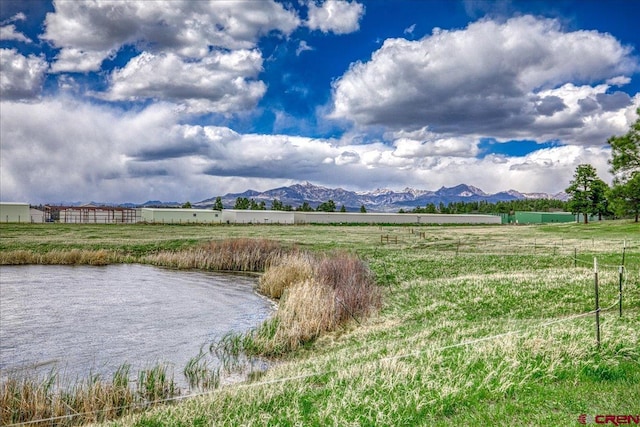 88 W Peregrine Cir Unit 4Unit 1, Pagosa Springs, CO 81147 - view of yard featuring a mountain view and a rural view
