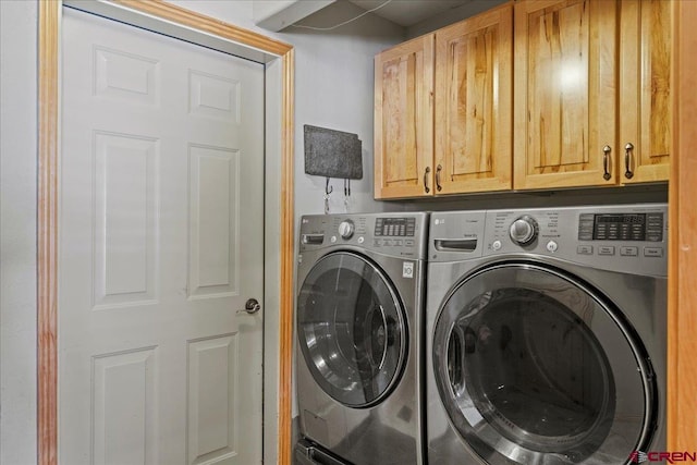 2224 American Way, Montrose, CO 81401 - laundry room featuring separate washer and dryer and cabinet space